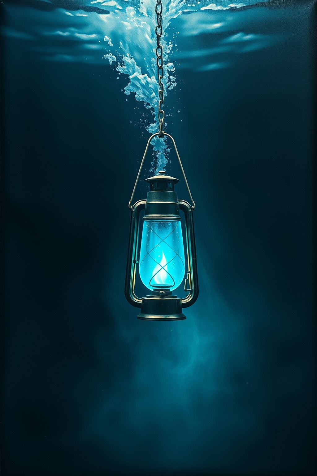 The Lantern Below — Abyssal Relics original art