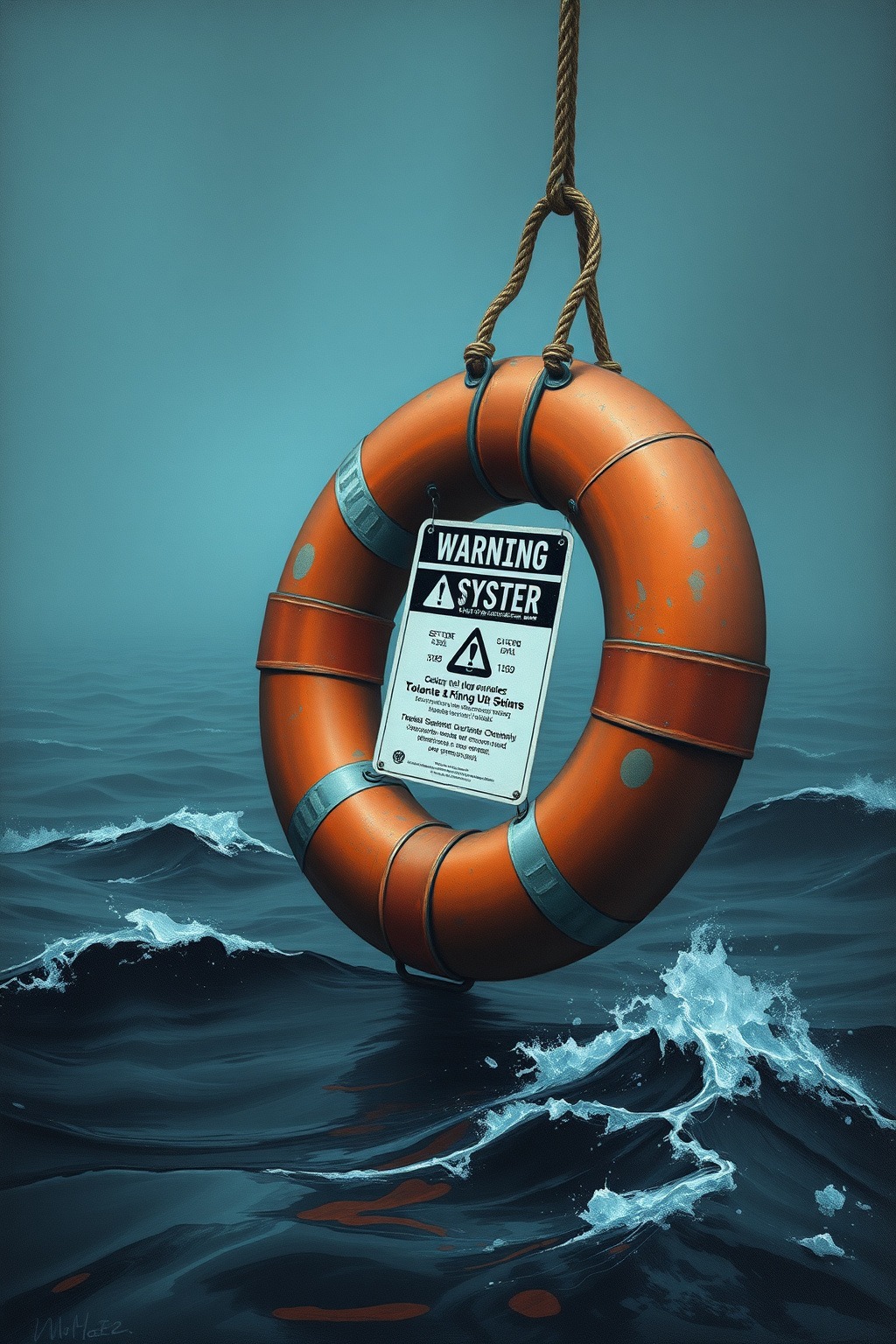 Phantom Buoy — Abyssal Relics original art