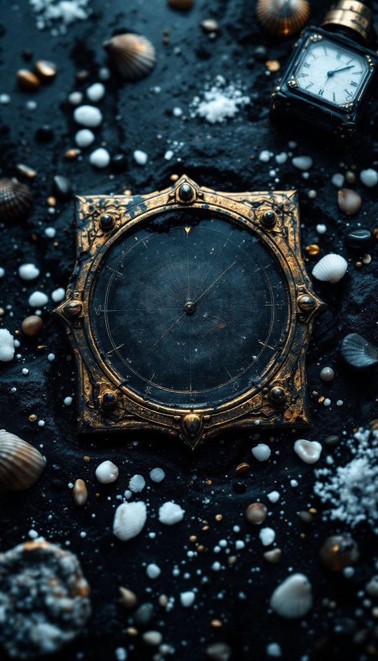 Salt-Buried Relic — Abyssal Relics original art