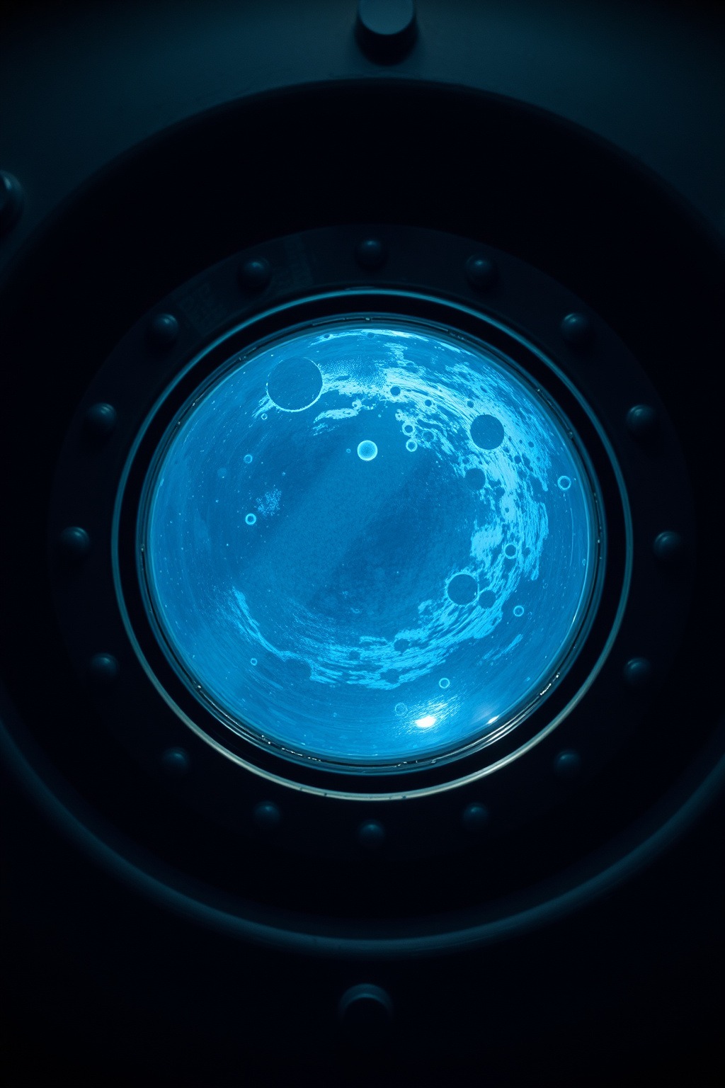 Bathysphere Interior — Abyssal Relics original art