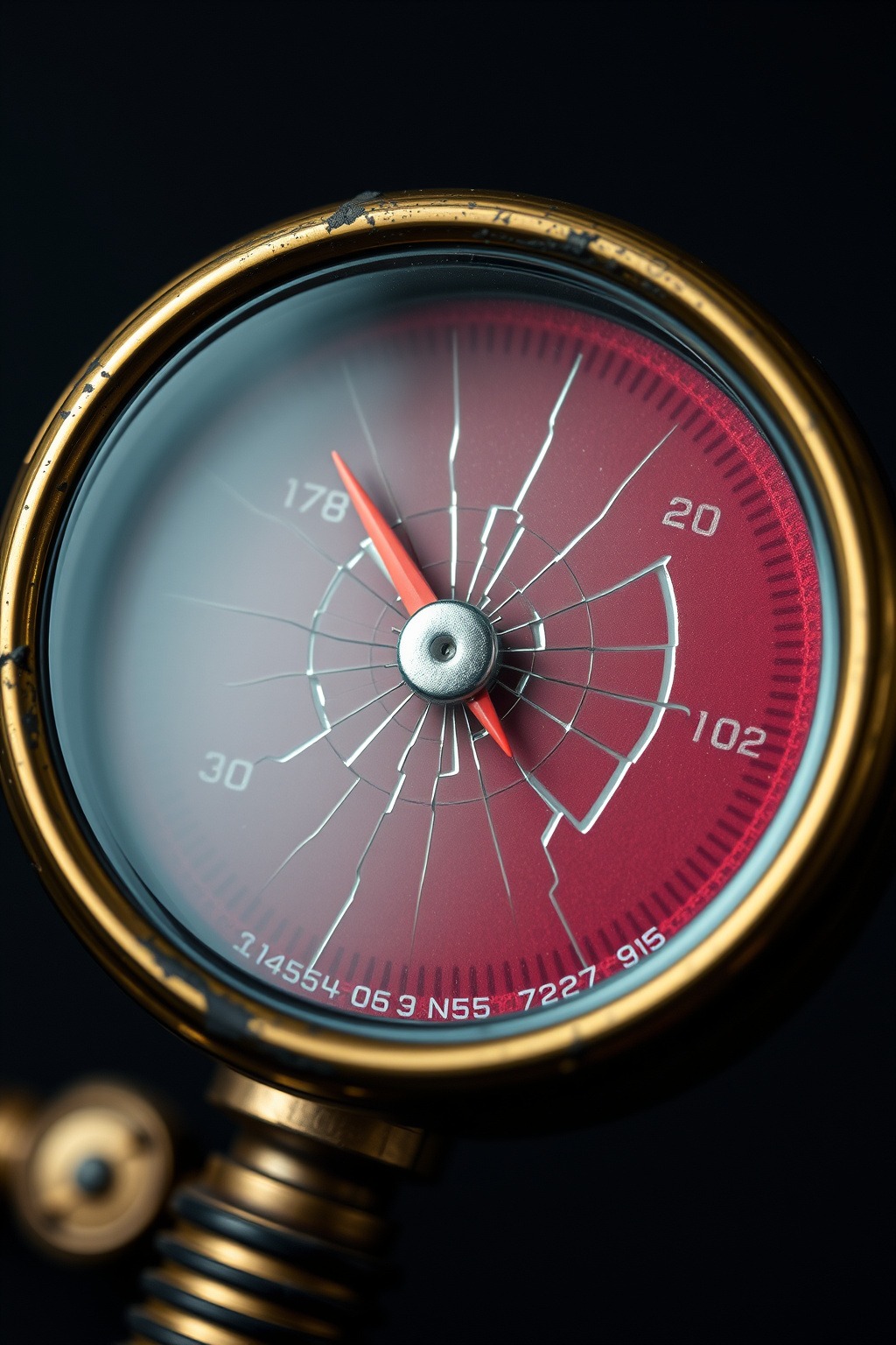 The Pressure Gauge — Abyssal Relics original art