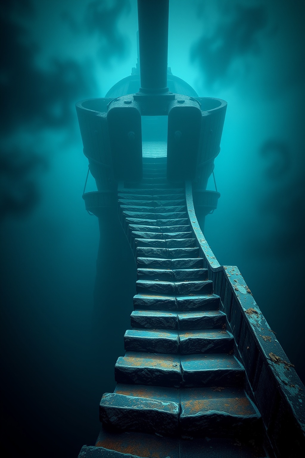 The Drowned Stair — Abyssal Relics original art