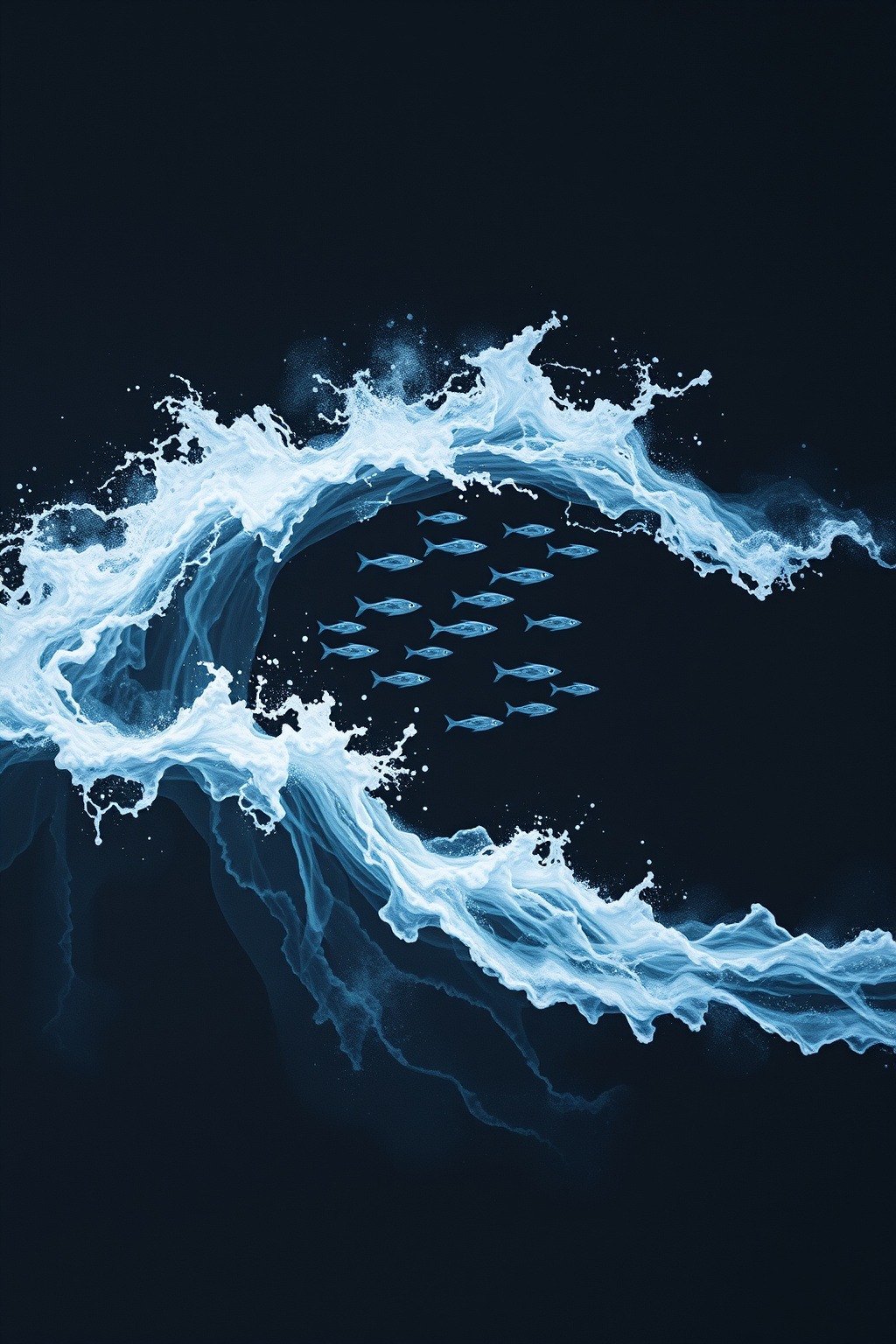 The Unnamed Shoal — Abyssal Relics original art