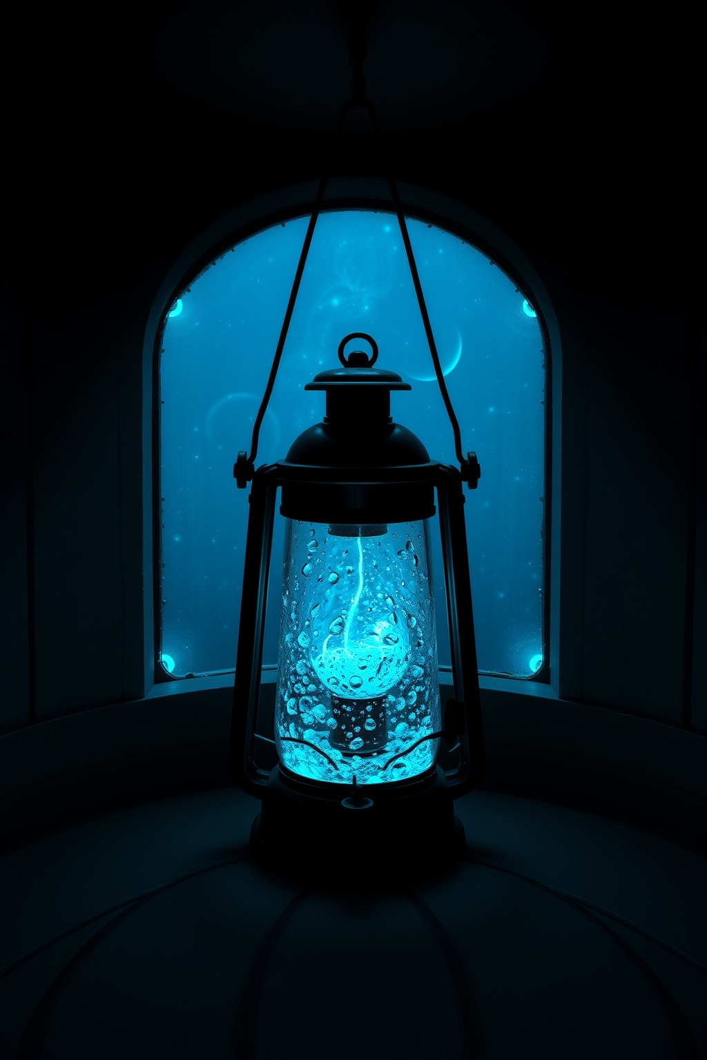 The Unlit Lamp — Abyssal Relics original art