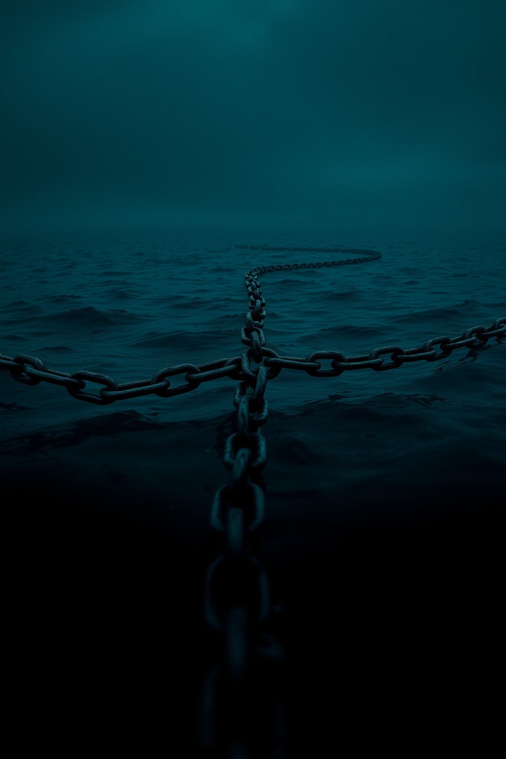 Harbor Chain — Abyssal Relics original art