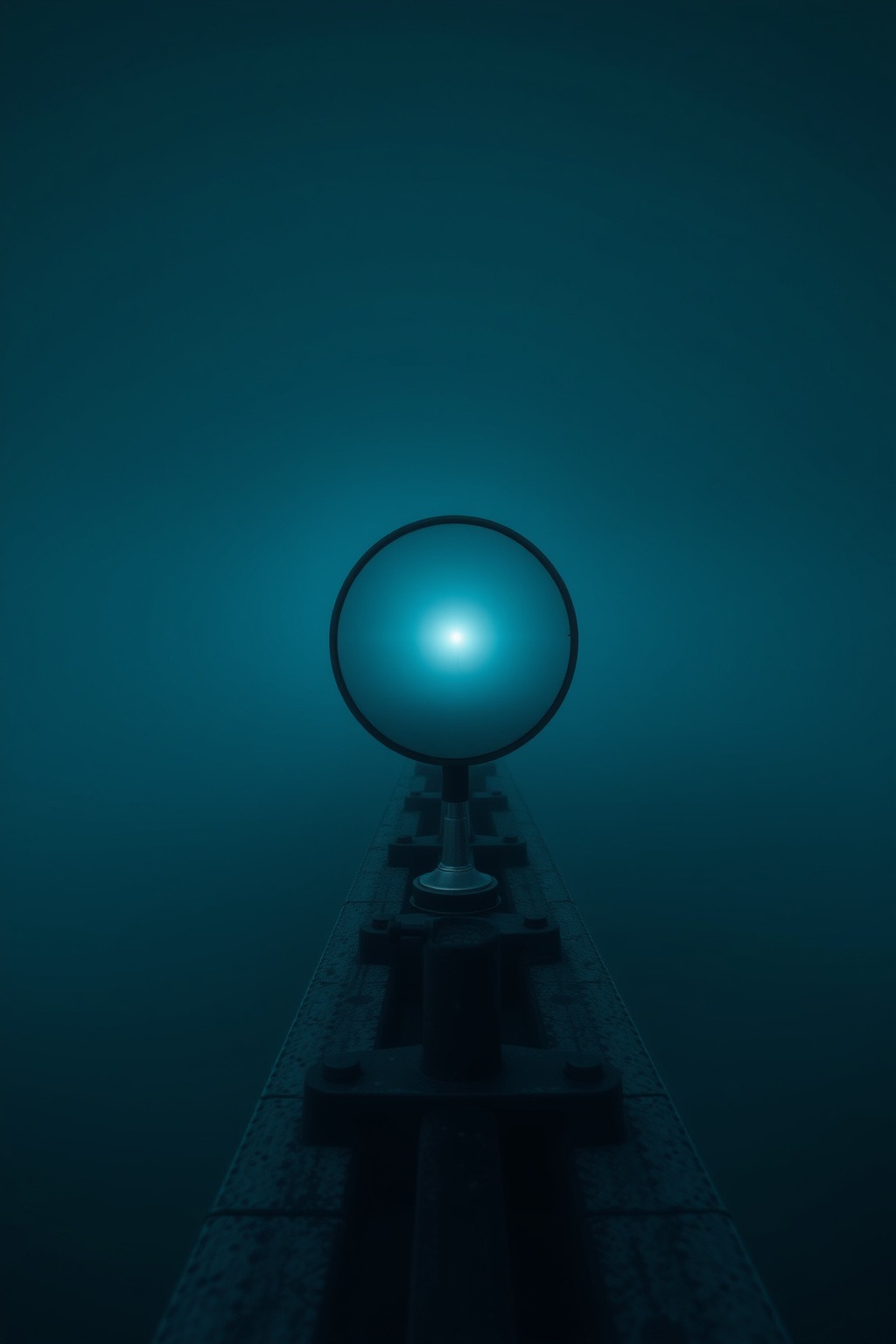 Signal Mirror — Abyssal Relics original art