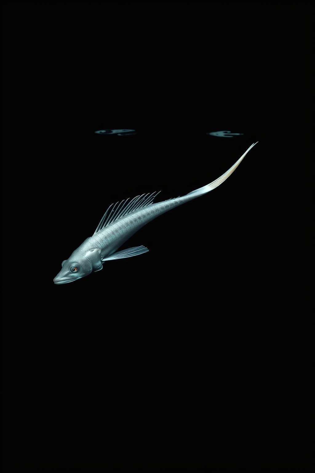 Oarfish Ribbon — Abyssal Relics original art