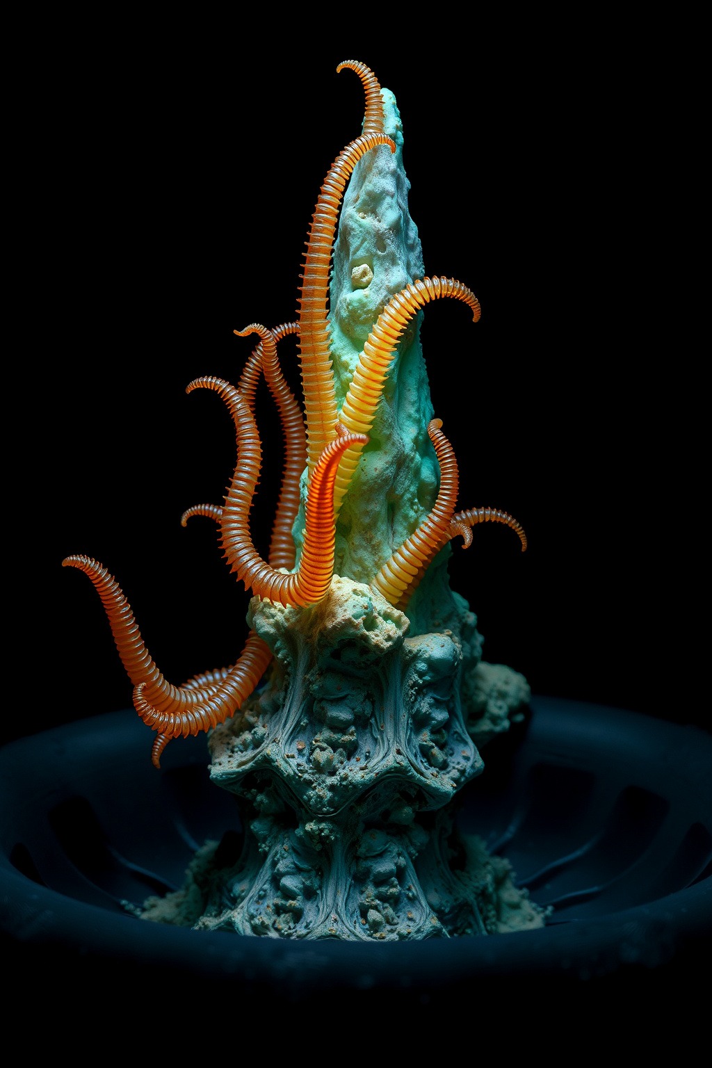 Tube Worm Spire — Abyssal Relics original art