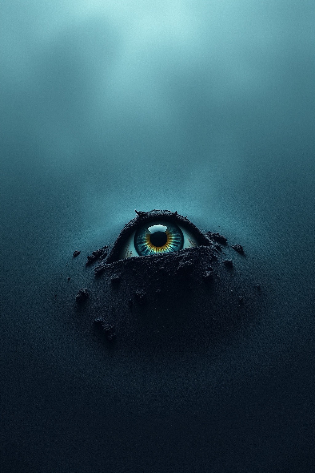 The Eye in the Silt — Abyssal Relics original art