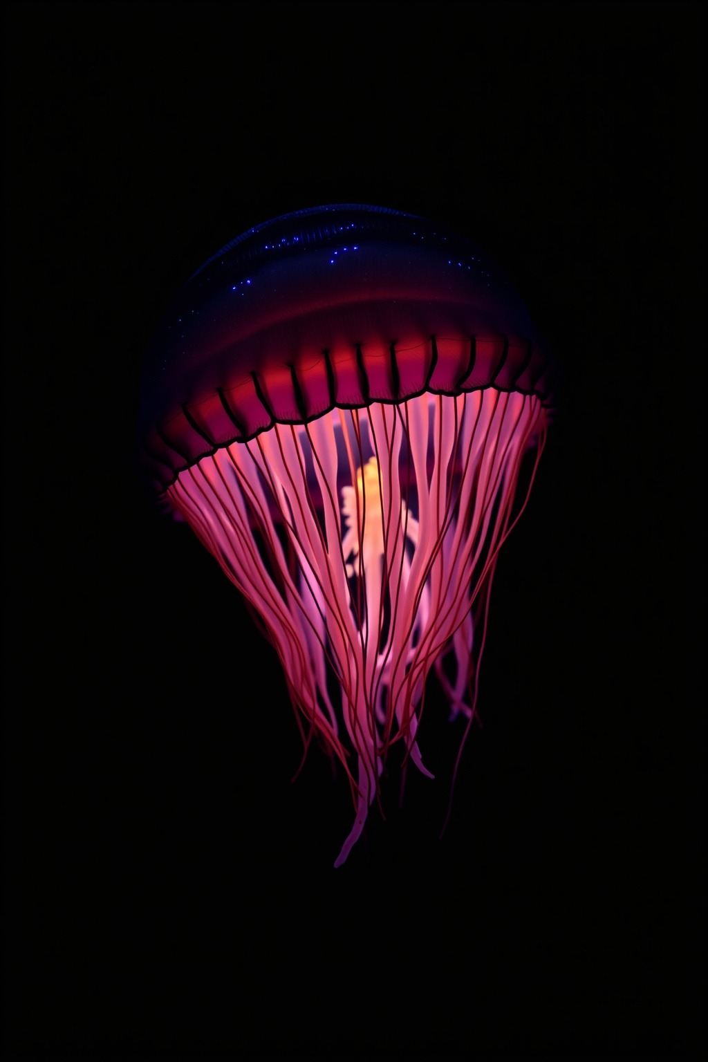 Ctenophore Lantern — Abyssal Relics original art