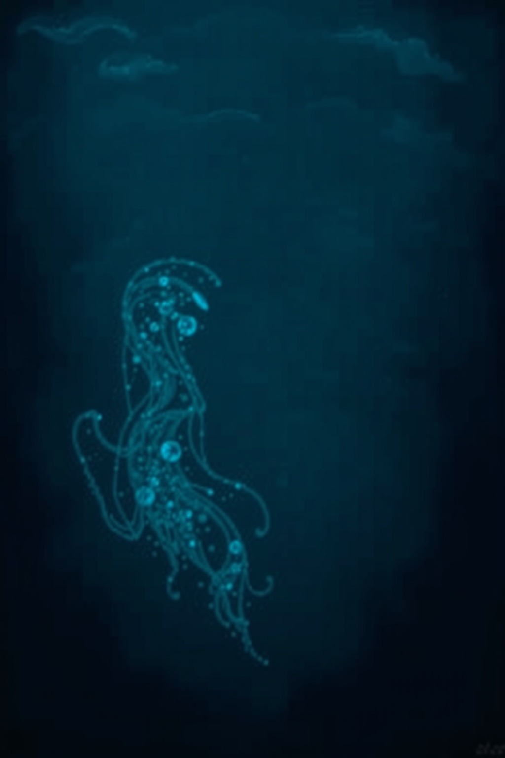 Scale of the Unknown — Abyssal Relics original art