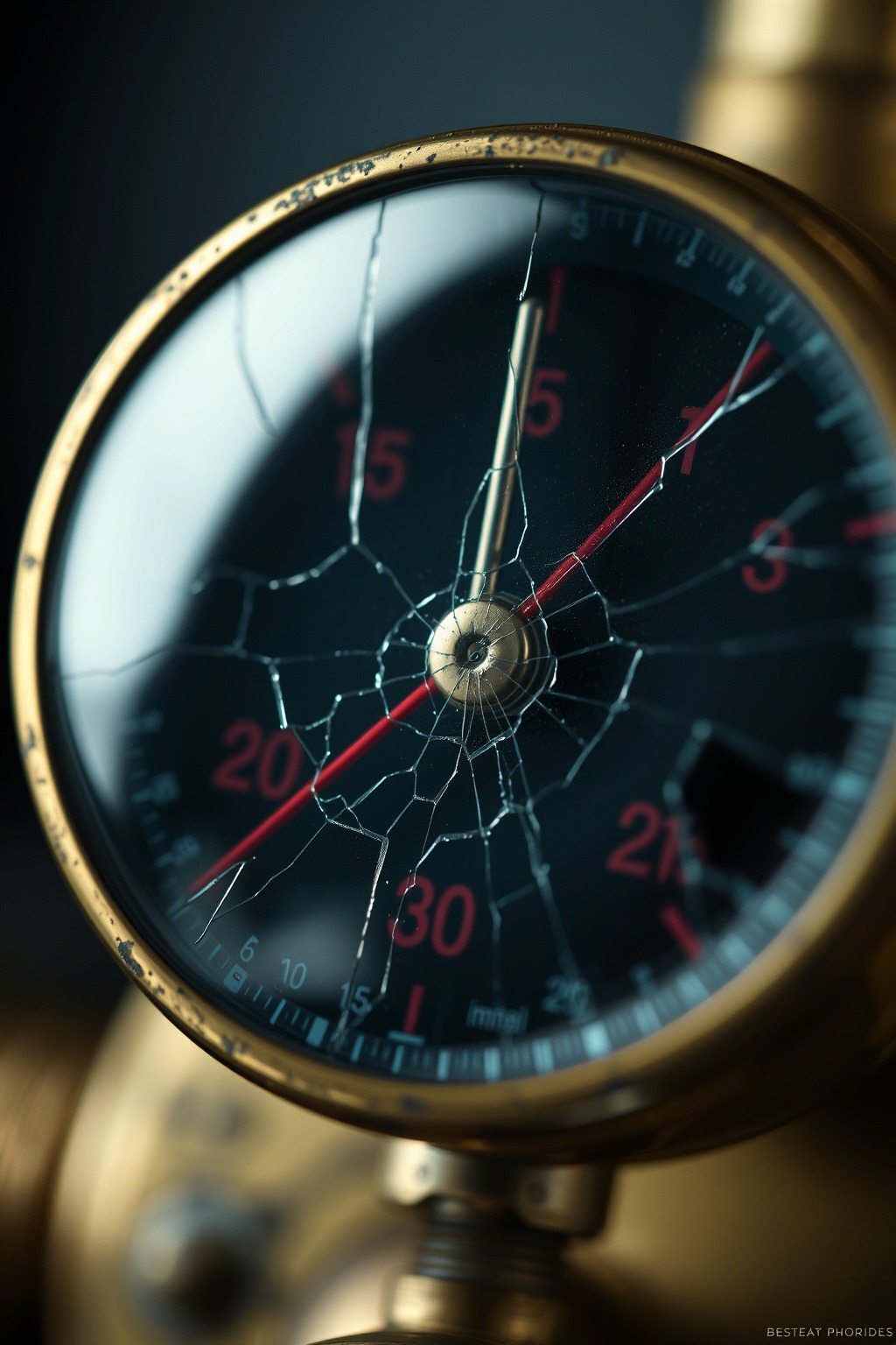 The Pressure Gauge 2 — Abyssal Relics original art
