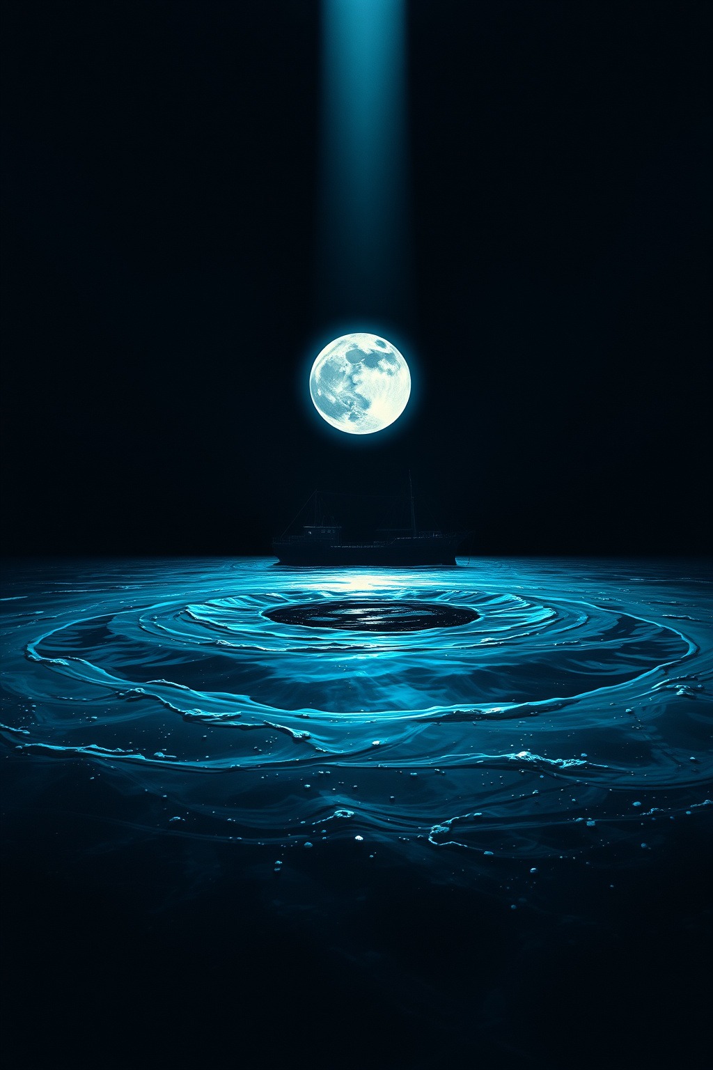 Moon Pool Below 2 — Abyssal Relics original art