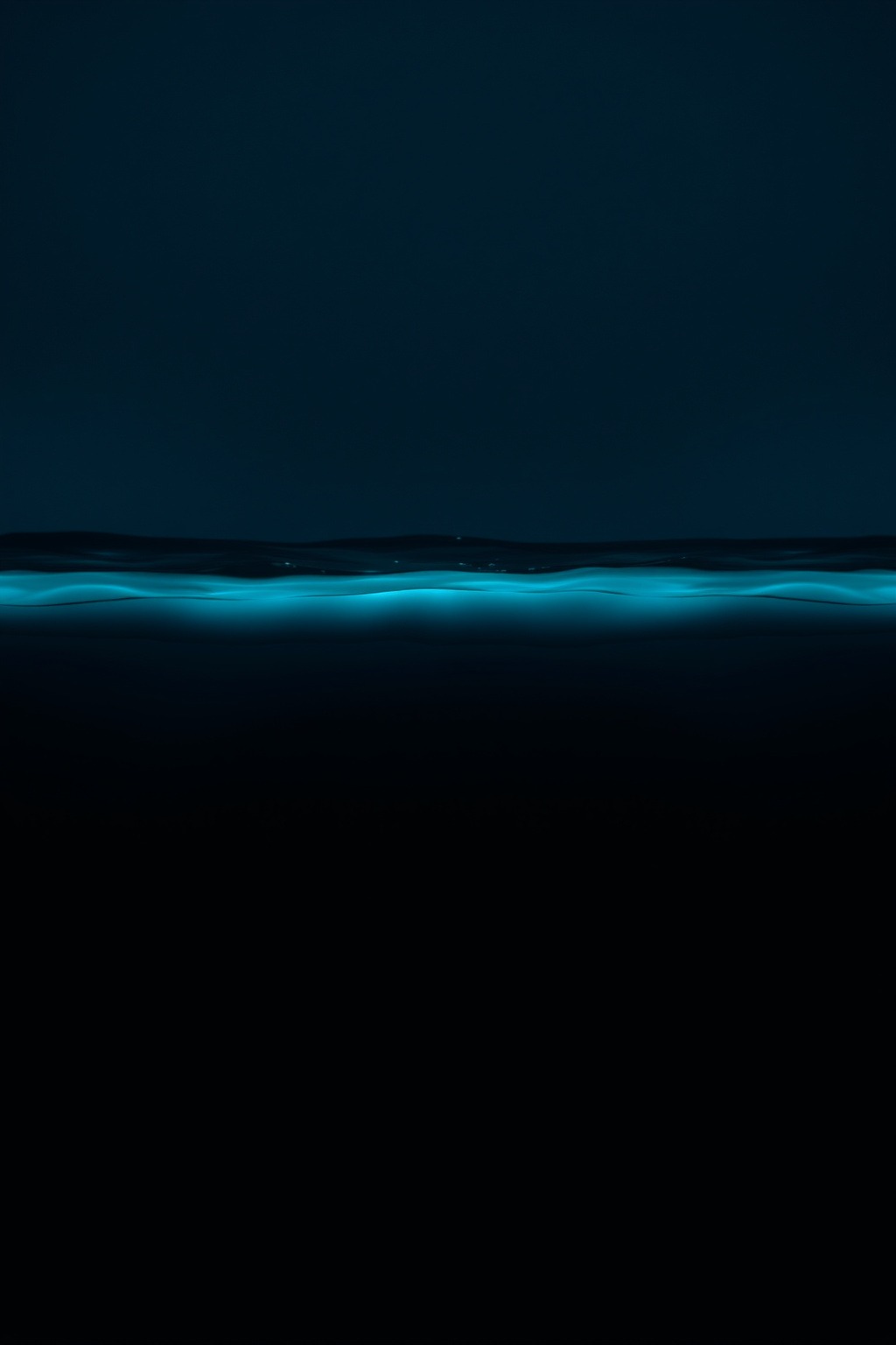 Cyan Thermocline 2 — Abyssal Relics original art