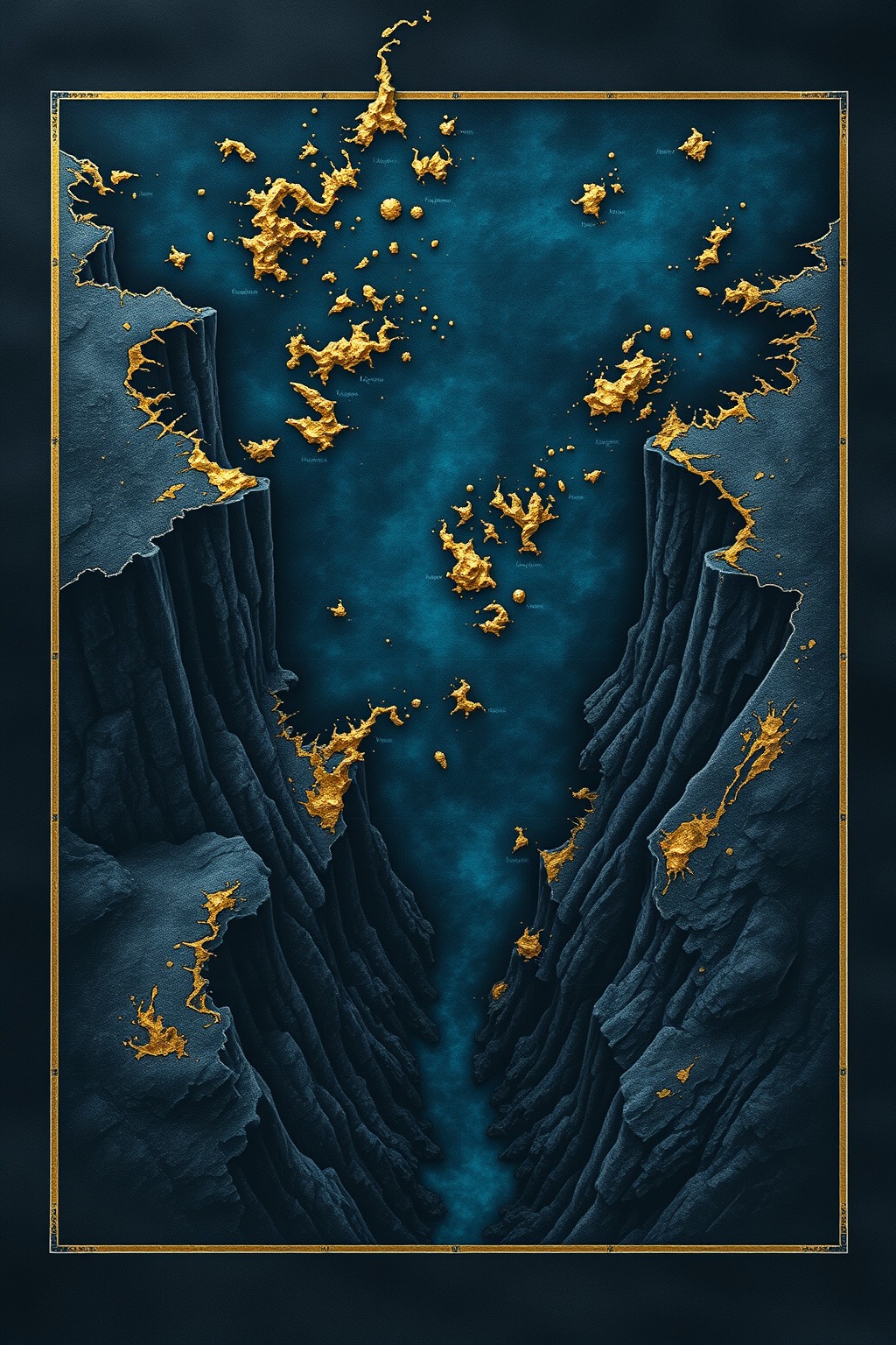 Portolan of the Trench 2 — Abyssal Relics original art